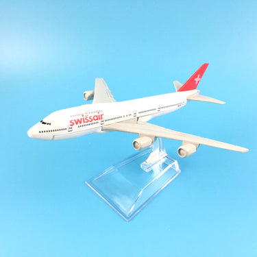 Swiss Air Swissair Airlines Boeing 747 B747 200 Airways Airplane Model Plane Model W Stand Aircraft Gift AV8R